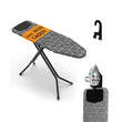 Full Metal Ironing Board 48" X 13" with Silicon Iron Rest | With Iron Holder